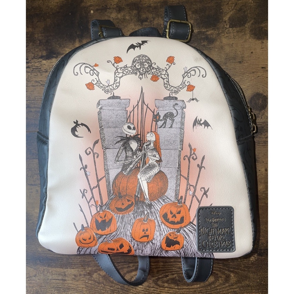 Loungefly Disney Nightmare Before Christmas Jack Graveyard Mini Backpack